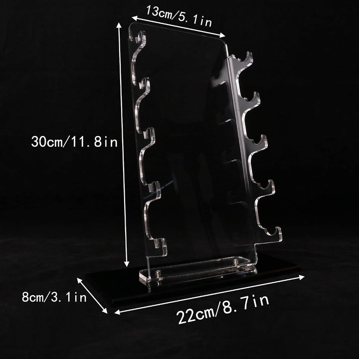 ERMMZHZW Taschenmesser-Display, Taschenmesser-Halter, Taschenmesser-Aufbewahrung, Acryl-Messer-Präse
