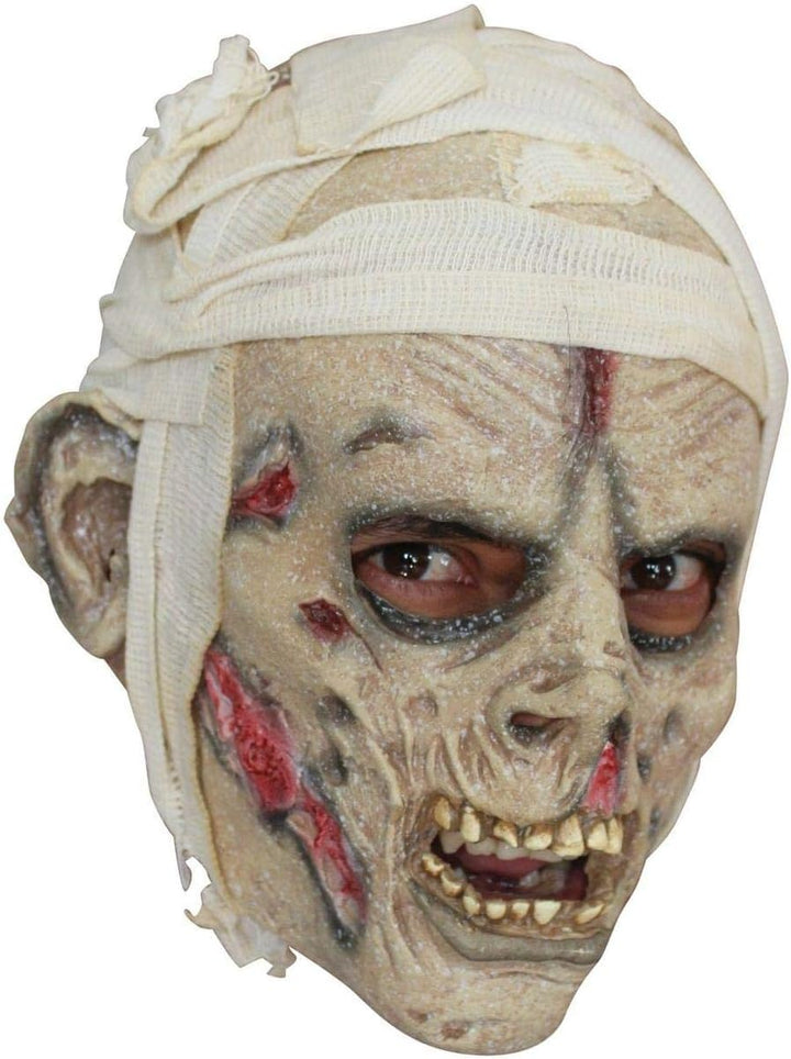 Generique - Mumien-Halloween-Maske für Erwachsene bunt