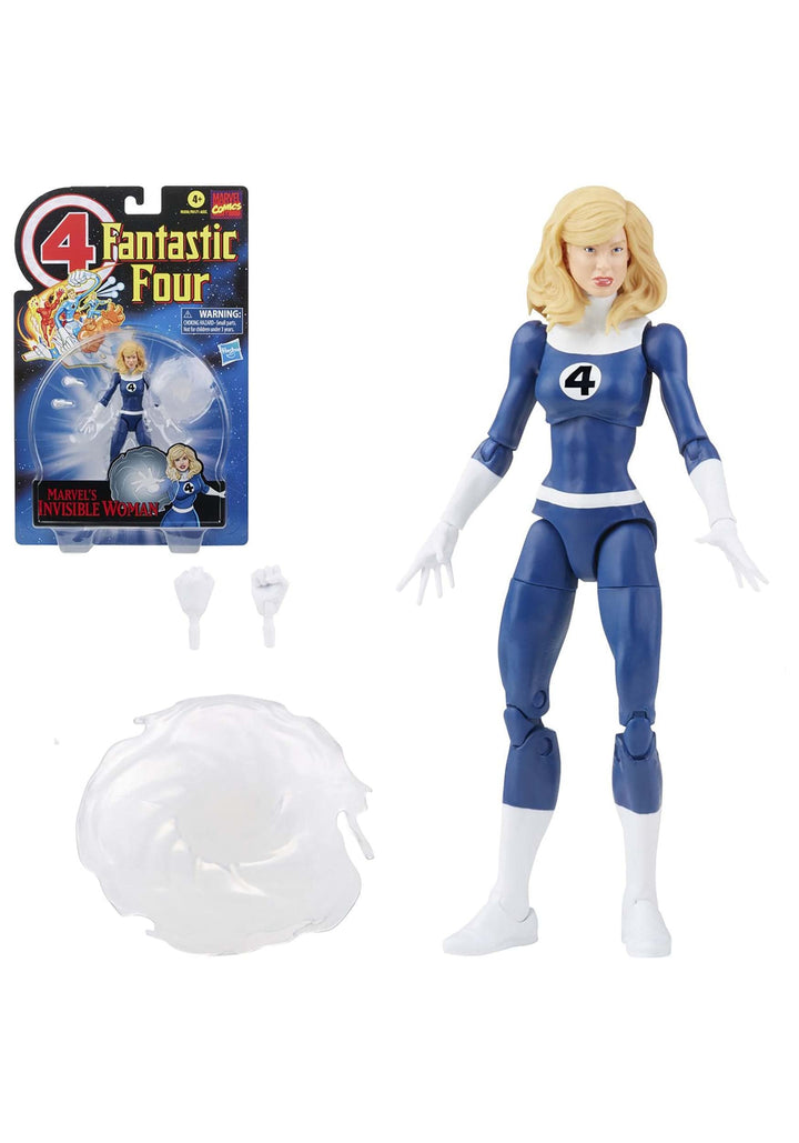 Hasbro MVL F4 Vintage Legends 2, F0350, Multi Unsichtbare Frau, Unsichtbare Frau