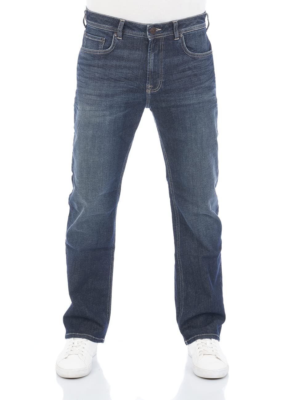 LTB Herren Jeans Hose PaulX Straight Fit Jeanshose Basic Baumwolle Denim Stretch Blau Schwarz w28 w2