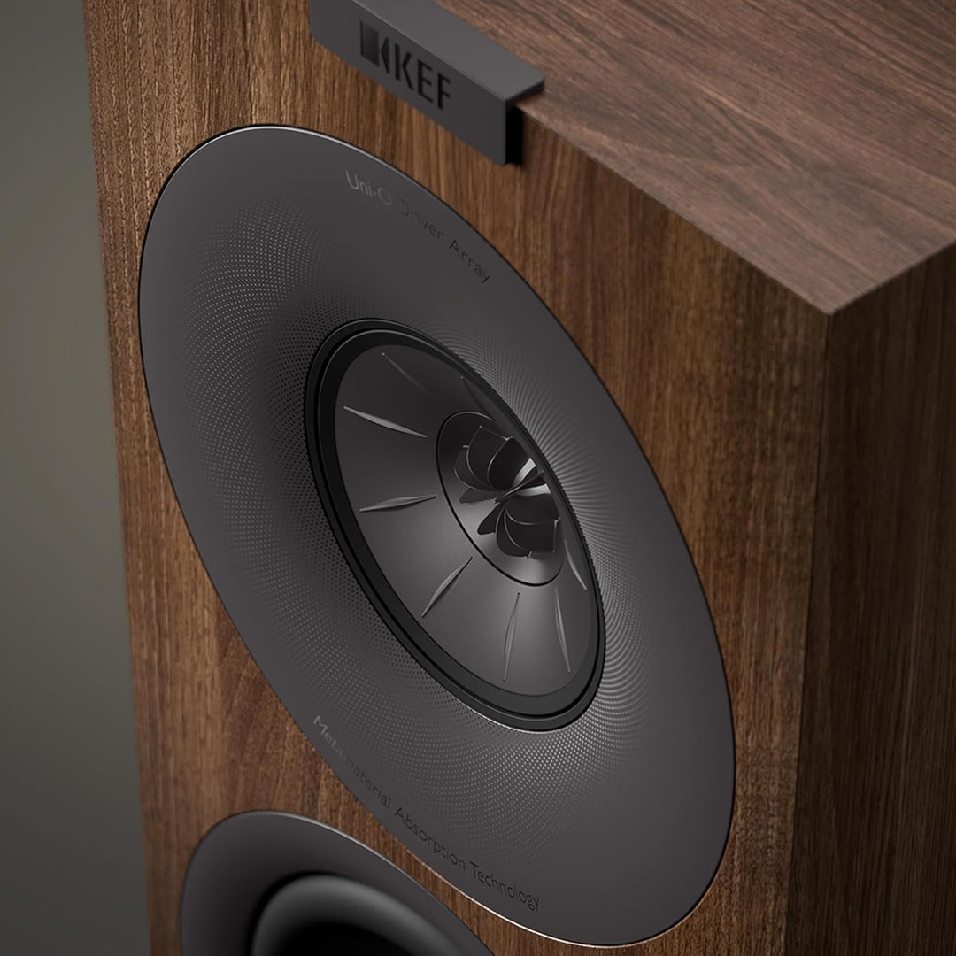 KEF Q Concerto Meta passiver HiFi-Regallautsprecher, Nussbaum | Musik | TV & Heimkino | Gaming | 3-W