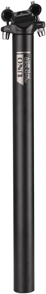 BESNIN Sattelstütze, Fahrrad-Sattelstütze,28,6 x 350 mm verstellbarer Fahrradsattel, Winkel für Moun