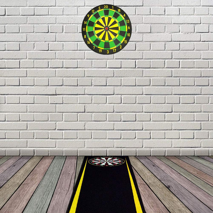 Kingpower Dart Teppich Matte Gelb Steeldart Dartpfeile Dartboard Zubehör Dartteppich Target Oche Dar