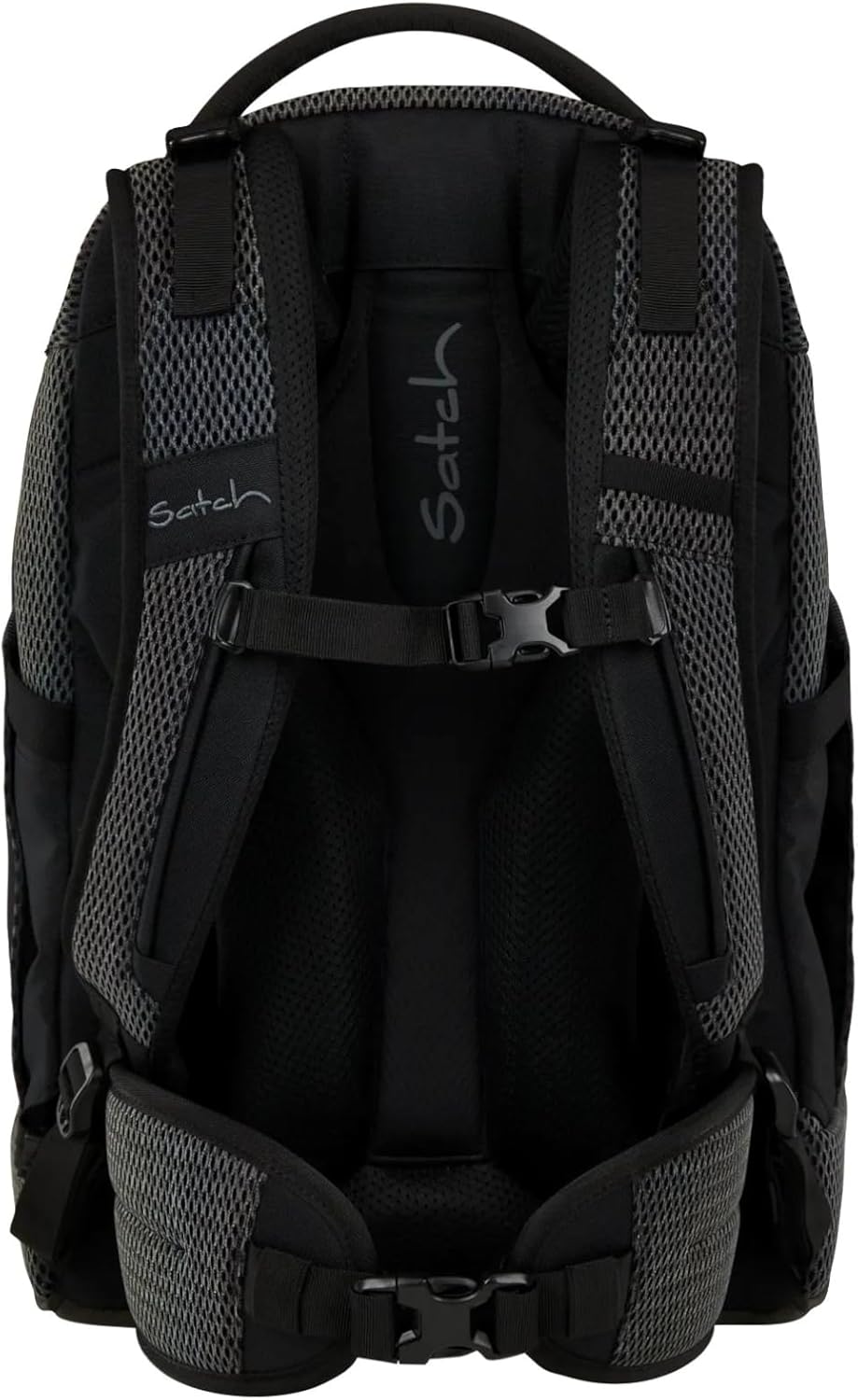 Satch Pack Set Set 4 teilig ab 5. Klasse ergonomisch 30L Stauraum mit Schlamperbox Trinkflasche Spor