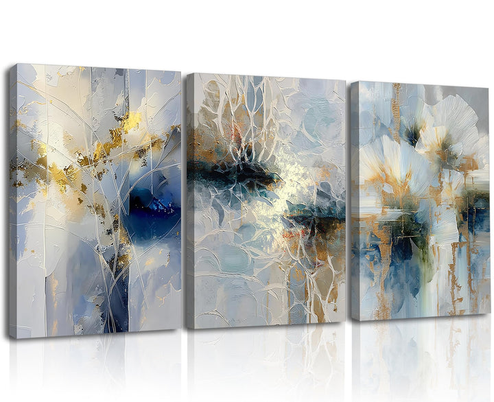 Piy Painting Modernes Wandkunstwerk, Abstraktes Leinwandbild, Grosses Gemälde Kunstwerk, Coole Leinw