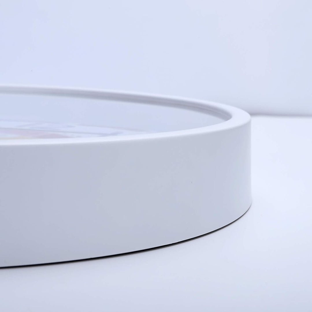 Lafocuse Lautlos Bunte Lernuhr für Kinder, Wanduhr für Jungen und Mädchen, Kinderwanduhr Ohne Ticken