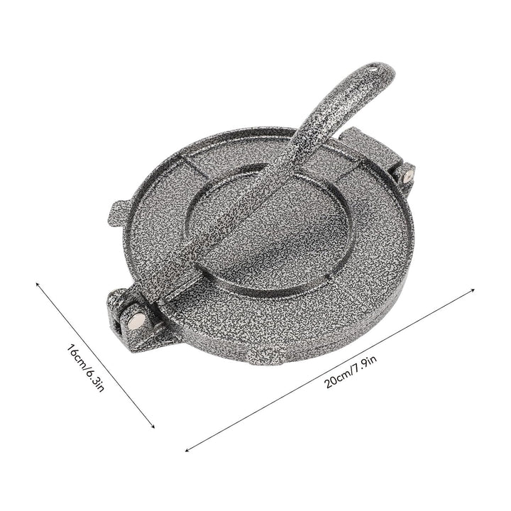 7, 9 × 6, 3 Zoll Tortilla-Presse, Mehlteig-Tortilla-Taco-Rundkuchenpresse, Empanada-Quesadilla-Maker