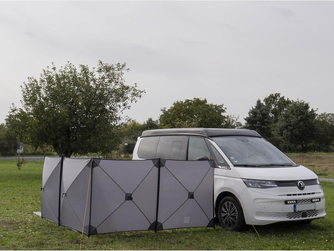 Reimo Camping Windschutz Sichtschutz Smögen 500x125cm Blickschutz für Strand, Garten