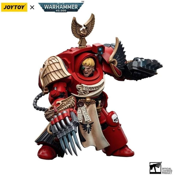 Bloomage Joytoy Tech - WH 40K - Blood Angels Assault Terminators Sergeant Santoro 1/18 AF