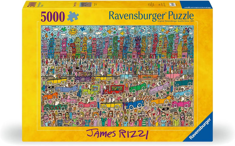 Ravensburger 17427 - James Rizzi, 5000 Teile Puzzle