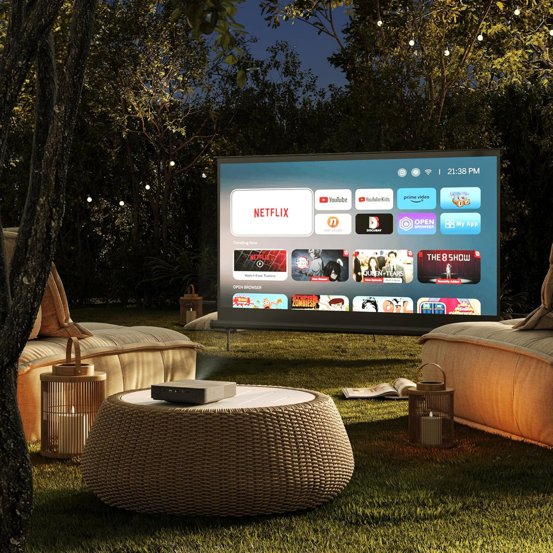 Loewe We. Beam Portabler Laser Projektor, Full HD, ALPD Laser, Dolby Audio, Miniprojektor, Beamer, h