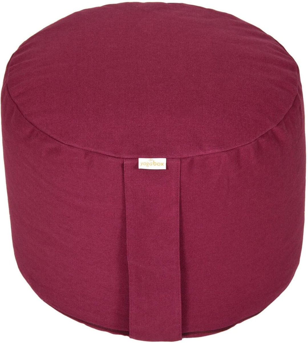 Yogabox Hochwertiges Meditationskissen Rondo Big - Yogakissen extra hoch Bezug und Innenkissen 100%