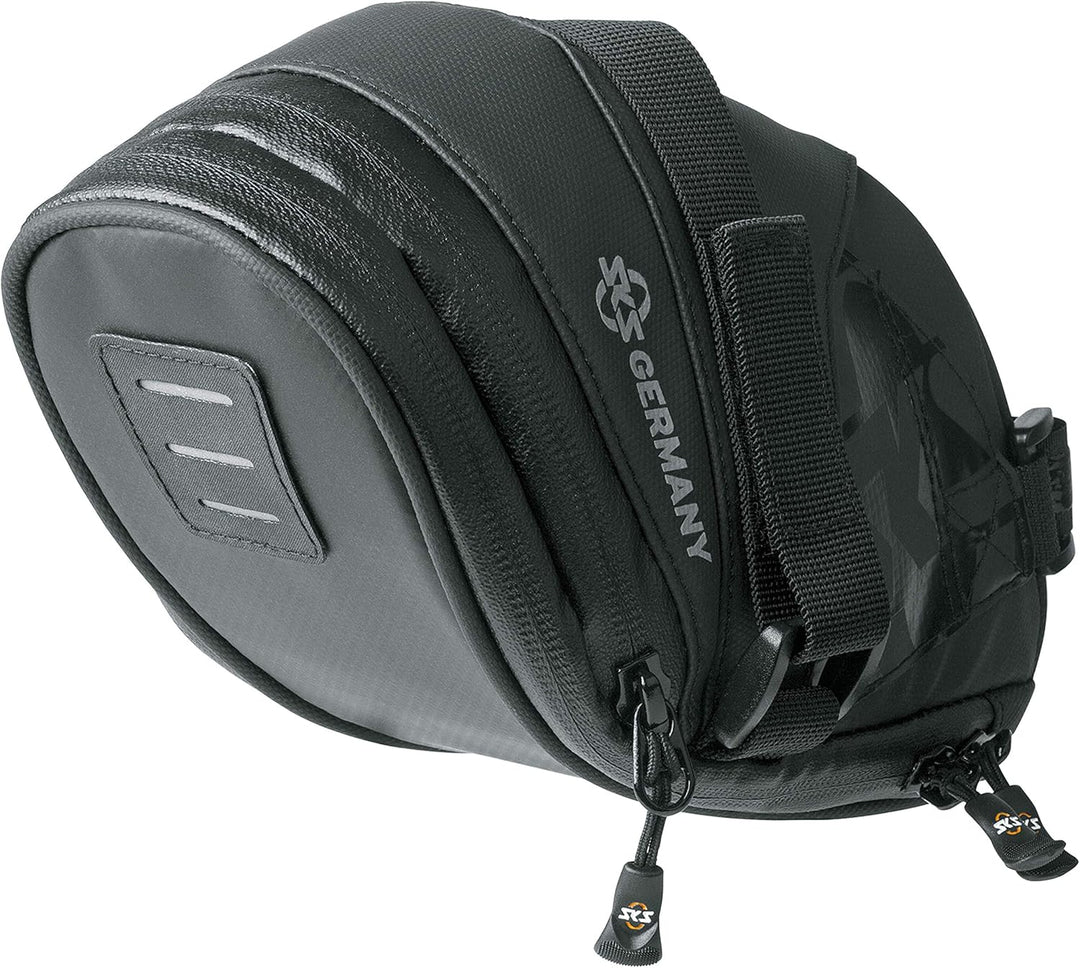 SKS GERMANY EXPLORER Fahrradtasche, Fahrradzubehör (Satteltasche aus gummiertem, wasserabweisendem G