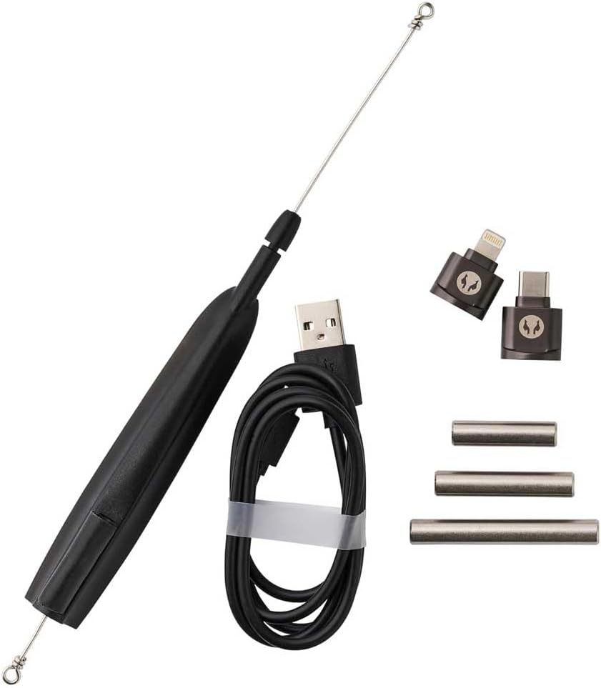 Water Wolf 2.0 WiFi Unterwasser-Action-Kamera für den Angelsport – 1080p HD Unterwasserkamera mit 12