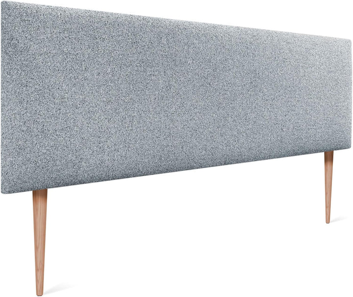 DHOME Kopfteil aus Kunstleder oder Stoff AQUALINE Glatt mit Beinen Kopfteil gepolstert Luxusbett Kop