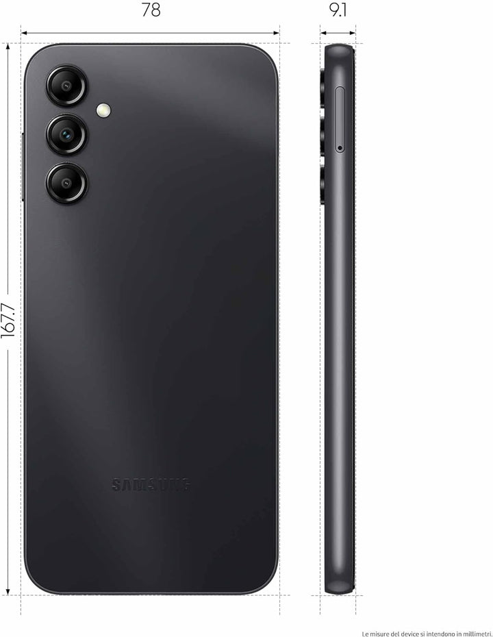 Samsung Galaxy A14 A146 5G EU 4/64GB, Android, Black