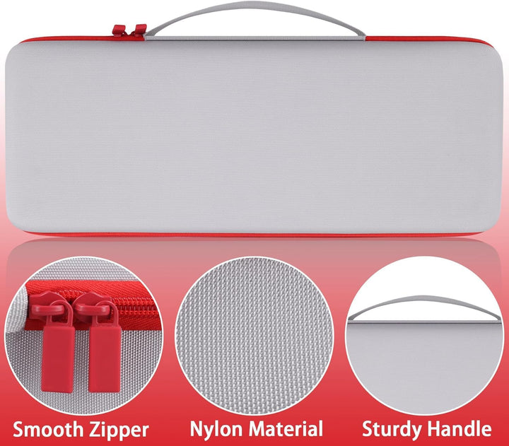 co2CREA Hart Tragbare Schutzhülle Etui Tasche für 8Bitdo Retro108 Mechanical Keyboard,Hot Swappable
