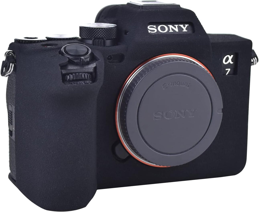 Rieibi Alpha 7 IV Digitalkamera Silikon Schutzhülle Sony A7 IV a7S III A1 Hülle Silikon Schutzhülle
