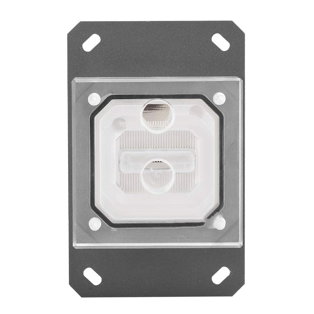ASHATA Wasserkühlblock, CPU Wasserblock für AMD-Serie AM3/AM4-Desktop-Peripheriegeräte Computerzubeh