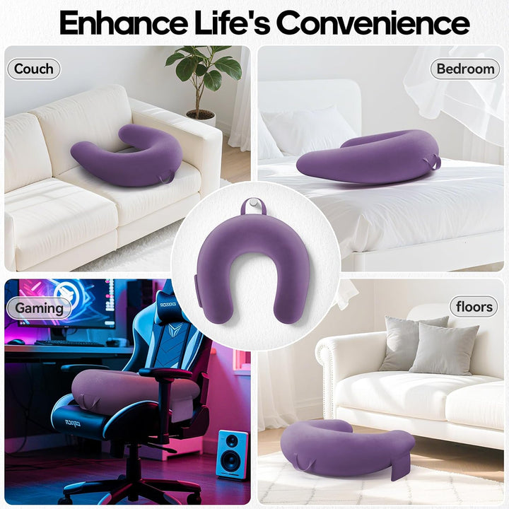 Gaming Kissen & Lesekissen, Reading Pillow für das Sitzen auf dem Bett/Sofa/Fussboden, Fütterungs/Hä