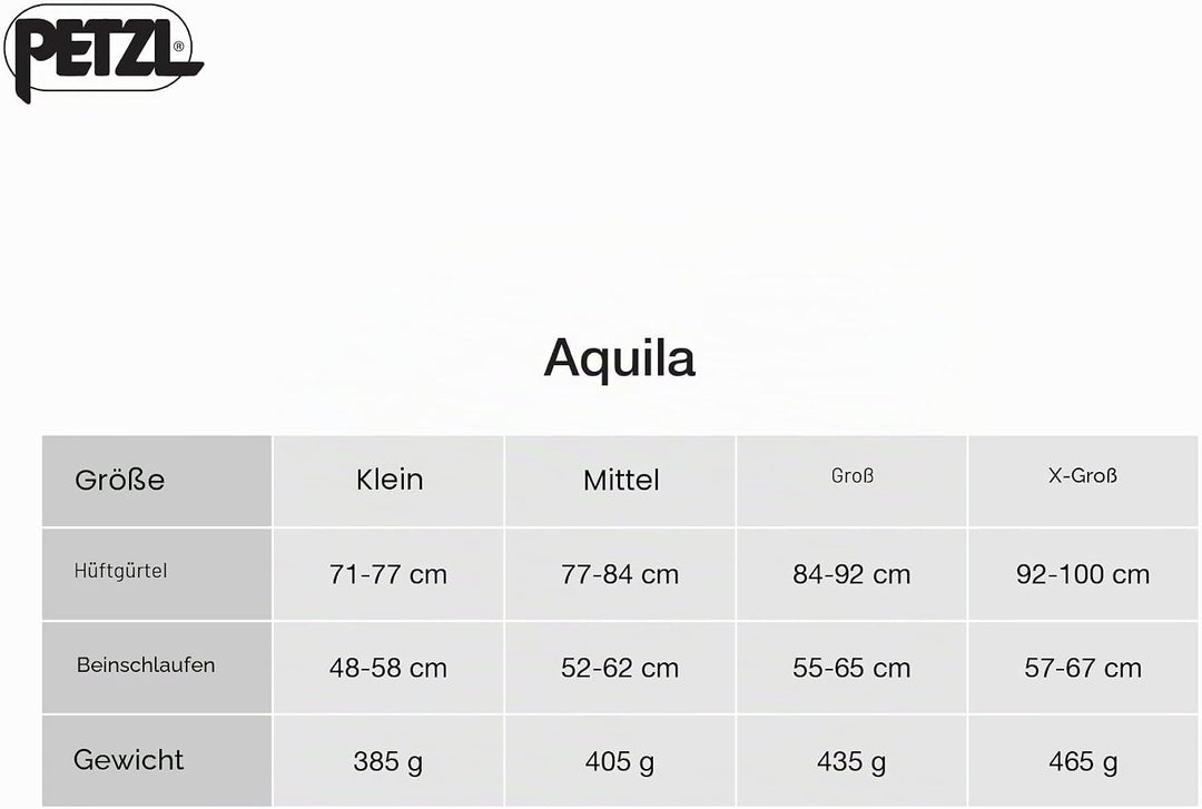 PETZL Unisex Aquila Hüftgurt (1er Pack) L Schwarz, L Schwarz
