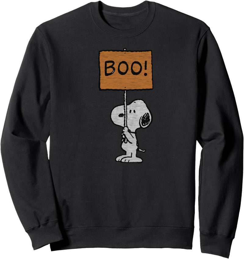 Peanuts Halloween Snoopy Boo Zeichen Sweatshirt