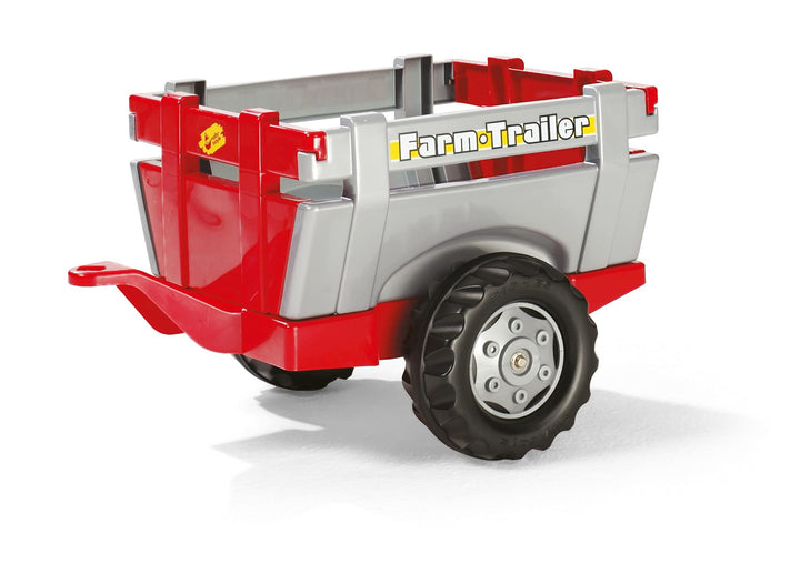 Rolly Toys S2612209 rollyFarm Trailer Anhänger Kinderfahrzeuge (Alter 2,5-10 Jahre, Heckklappe, Eina