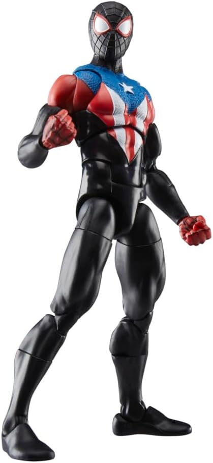 Marvel Legends Series Gamerverse Miles Morales Boricua-Anzug Spider-Man Action-Figur, Miles Morales
