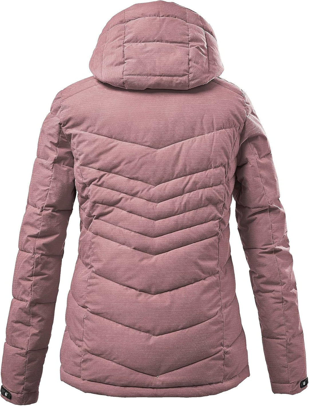 Killtec Damen Kow 149 Wmn Qltd Jckt Steppjacke mit abzippbarer Kapuze 40 malve, 40 malve