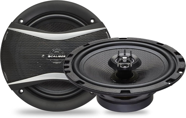 Caliber Auto Lautsprecher Set 120W - 2er Set Lautsprecher Auto - Ø 16,5CM - Koaxial Lautsprecher - I