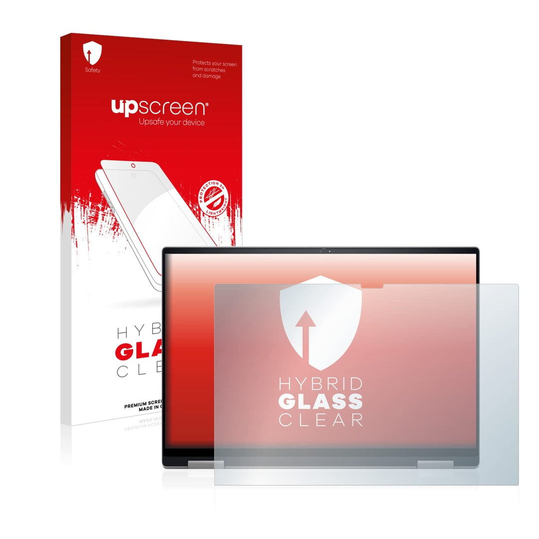 upscreen Panzerfolie Schutzfolie für Dell Inspiron 16 7620 2-in-1 - Schutz-Glas [Klar, 9H Kratzfest,