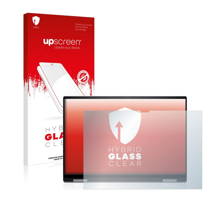 upscreen Panzerfolie Schutzfolie für Dell Inspiron 16 7620 2-in-1 - Schutz-Glas [Klar, 9H Kratzfest,