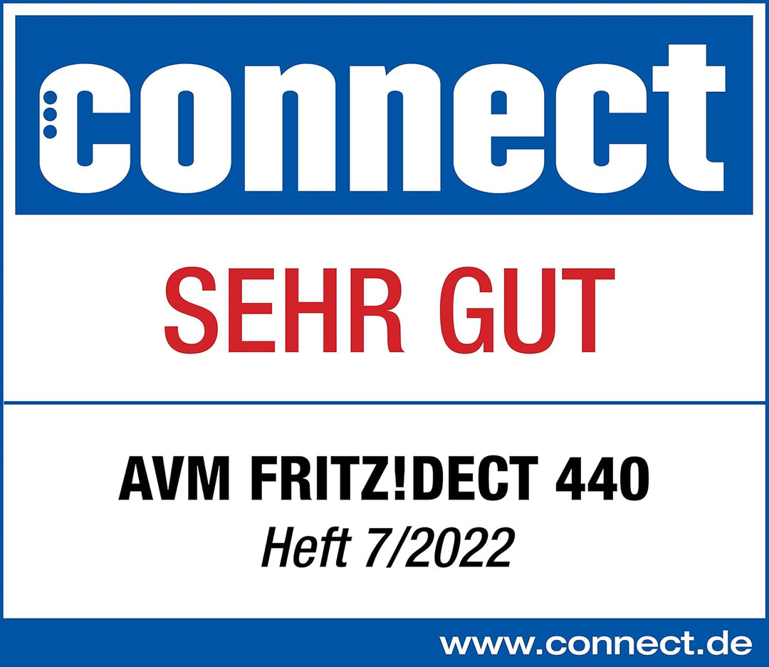 AVM FRITZ!DECT 440 (portabler, konfigurierbarer Taster für Smart-Home-Bedienung, Steuern von smarten