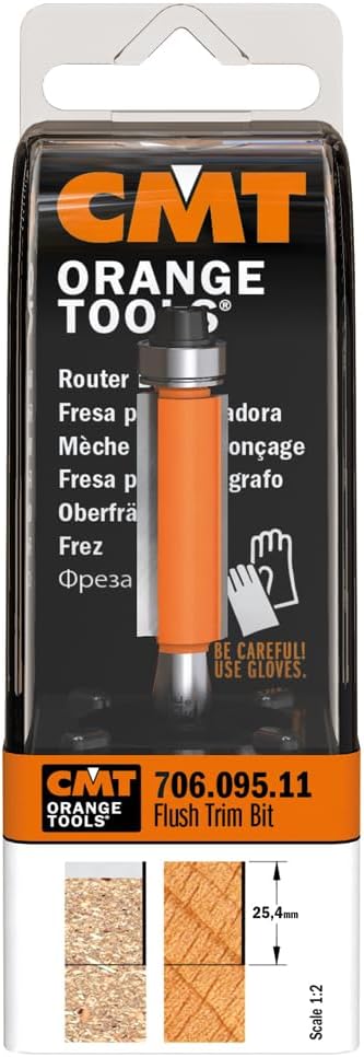 CMT Orange Tools 706.095.11 – Erdbeere für Zusammenfassung HM S 6 D 9.5 x 25