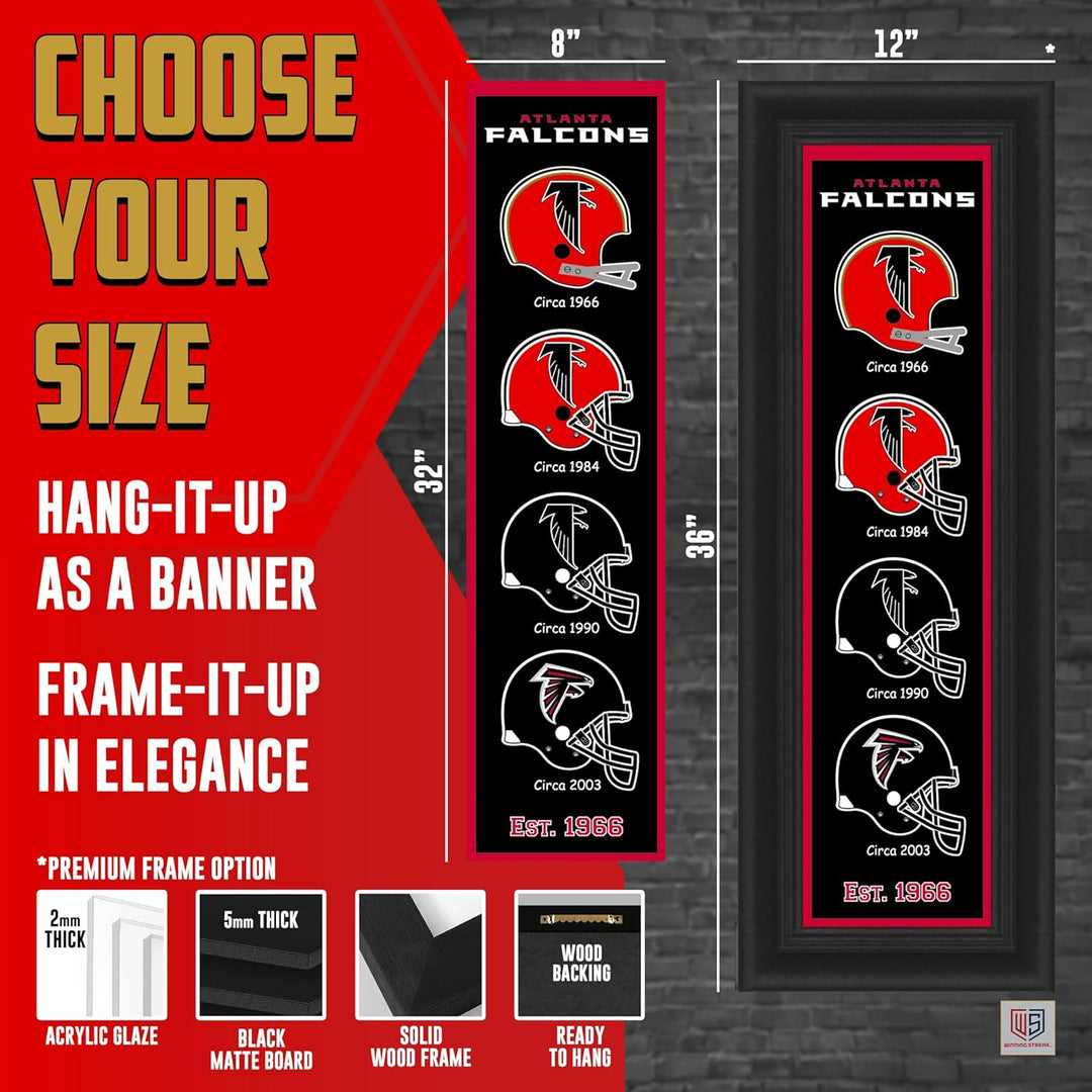 Winning Streak NFL Heritage Banner Atlanta Falcons Einheitsgrösse Atlanta Falcons