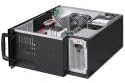 Industrial Chassis 19" Pc ATX 4U 4U Ultra Compatto Schwarz, 4U Ultra Compatto Schwarz