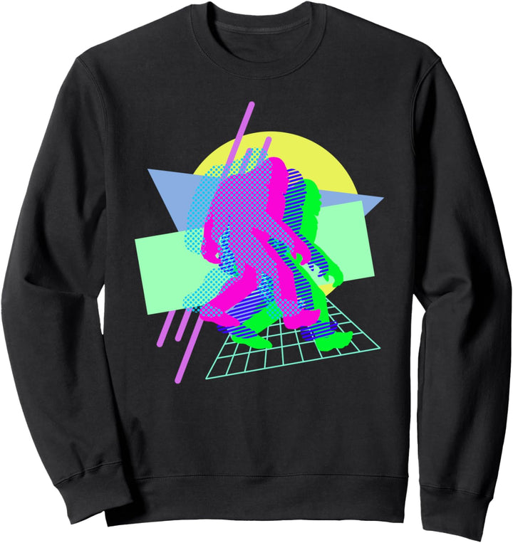 90er Jahre Retro Bigfoot-Modus ein Sweatshirt