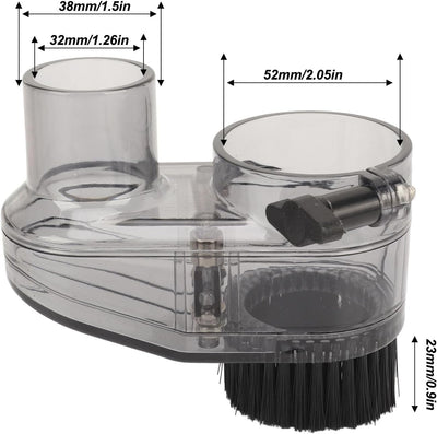 CNC-Staubschuh, CNC-Staubstiefelreiniger mit 52 Mm Durchmesser für CNC-Fräsmaschine, Transparente AB