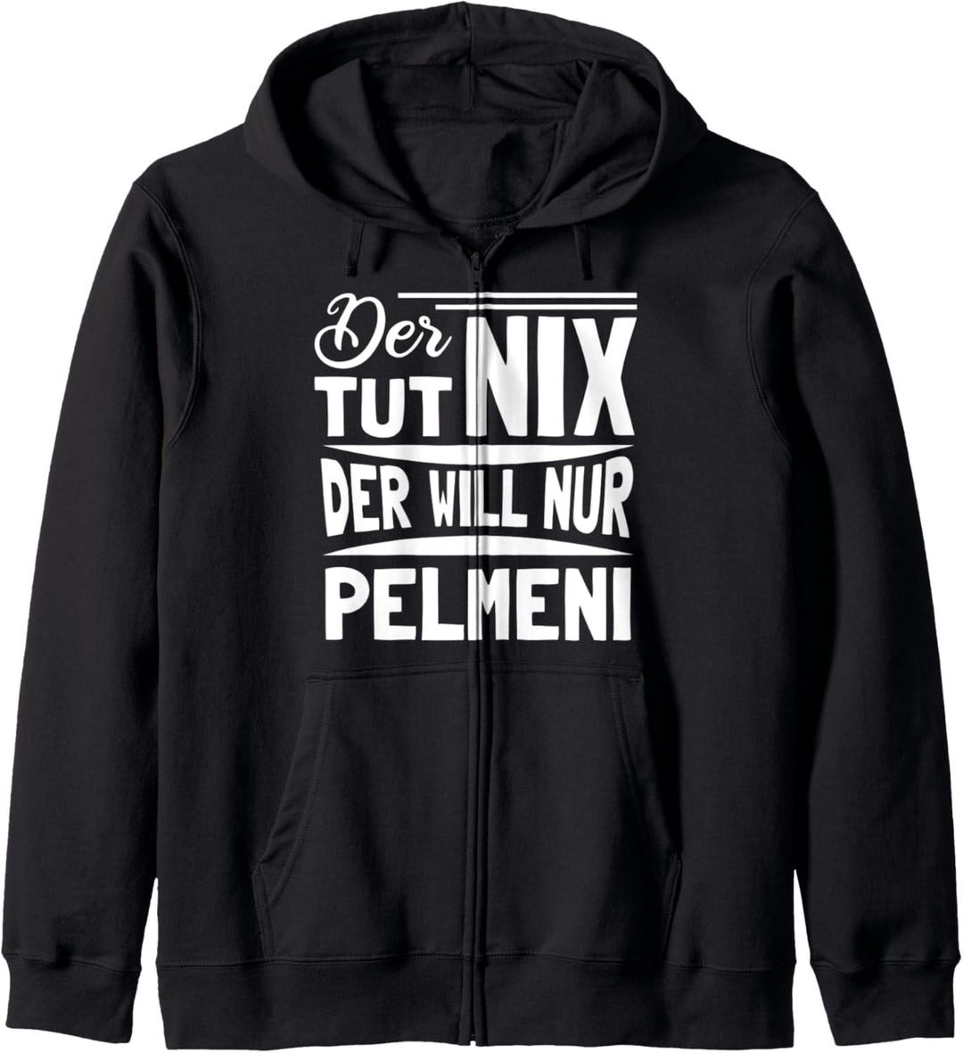 Pelmeni Teigtaschen Russe Russisches Essen Nationalgericht Kapuzenjacke