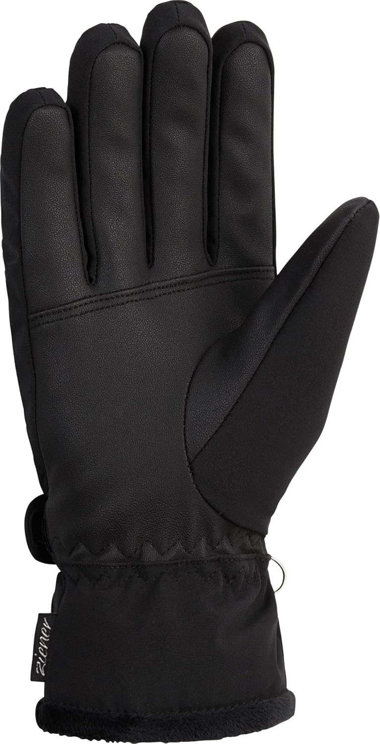 Ziener Damen Kasa Ski-Handschuhe/Wintersport | extra warm, atmungsaktiv, G-Loft 8 Schwarz, 8 Schwarz