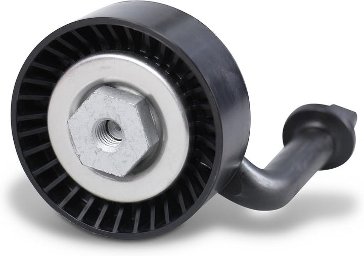 febi bilstein 27372 Spannrolle mit Halter, für Keilrippenriemen , 1 Stück