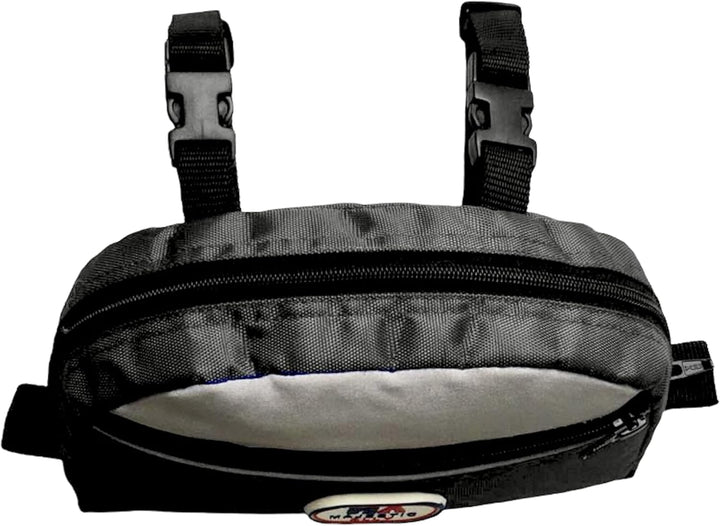 Majestic Ally Nylon Reflektierende Satteltasche für Westernsattel (schwarz), Einheitsgrösse Schwarz