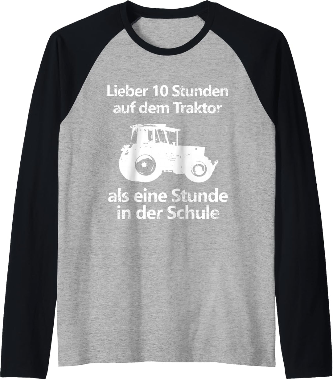 Traktor Bauer Trecker Landwirt Landwirtschaft Kinder Azubi Raglan