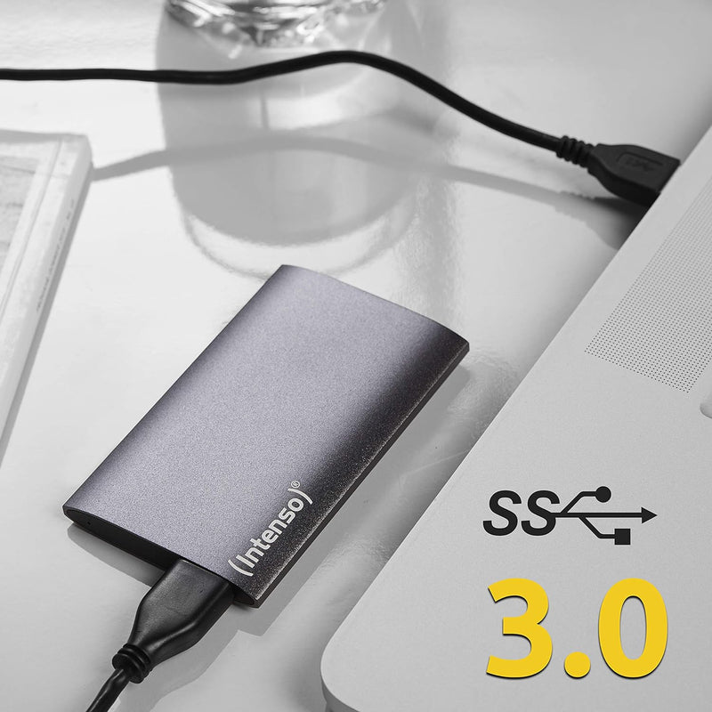 Intenso external SSD 1,8 512GB USB 3.0 Aluminium Premium, Festkörper-Laufwerk 500 GB Premium, 500 GB