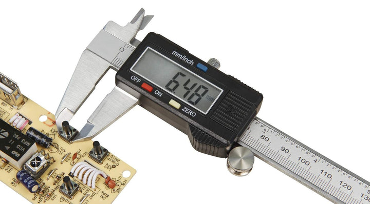 MC POWER - digitale Schieblehre Messschieber | MS-150 | 150mm, LC-Display, mm und inch