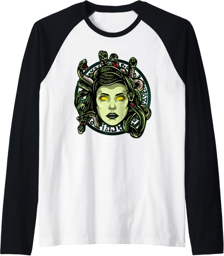 Medusa Antike griechische Mythologie Ungeheuer Raglan