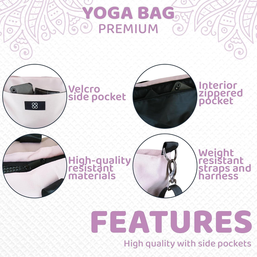 DOJA Barcelona Yogatasche XXL Gross- Robuste und Geräumige Yoga Tasche für Matte und Zubehö - Yogama