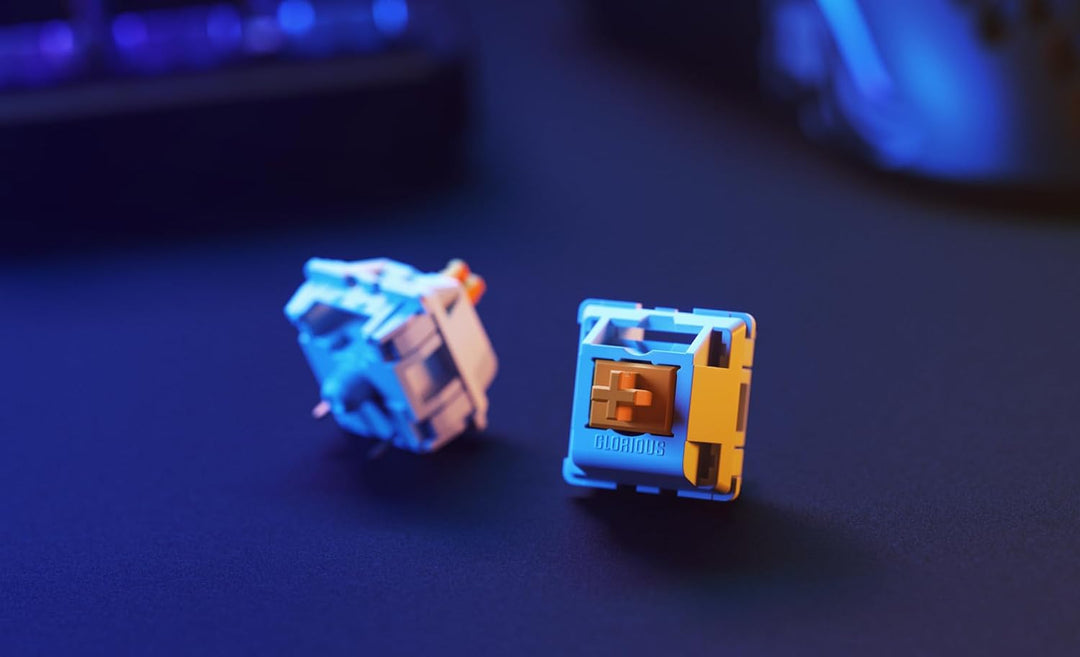 Glorious Gaming 36x Panda Mechanical Keyboard Switches (Taktil) - für alle GMMK-Tastaturen & Numpads