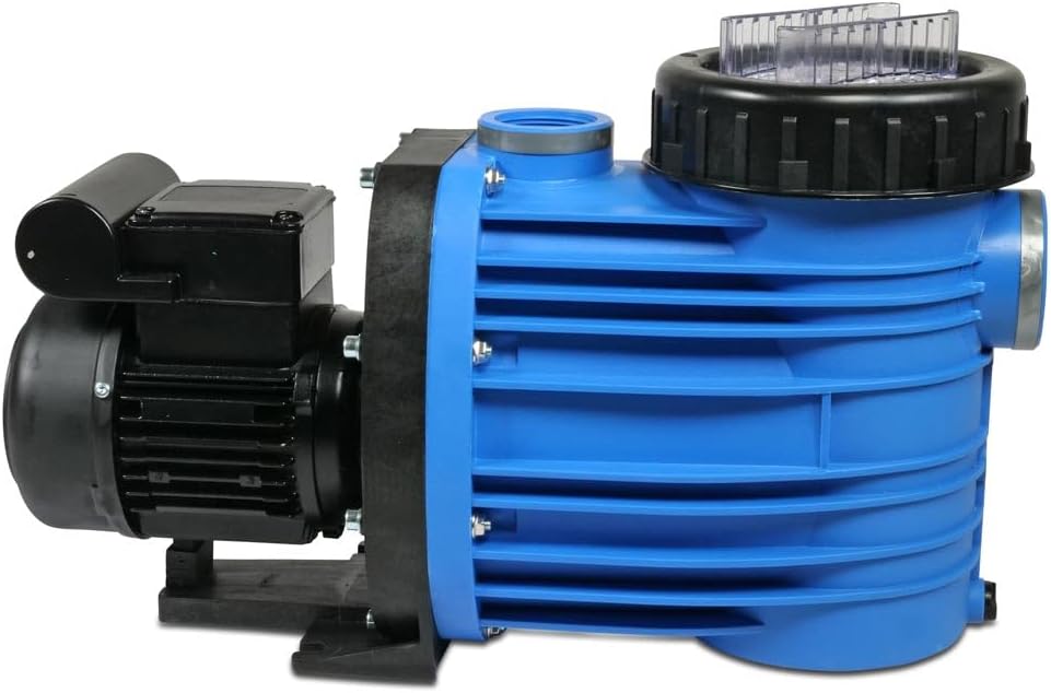 BADU Magna 12 Poolpumpe - Selbstansaugend, leise & salzwasserbeständig für Pools bis 60m³ - 12m³/h F