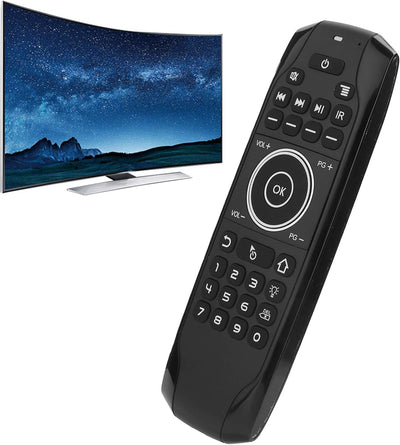 ASHATA Air Mouse, Air Remote Mouse für Bluetooth 5.0 Hintergrundbeleuchtung für Android TV Box Contr